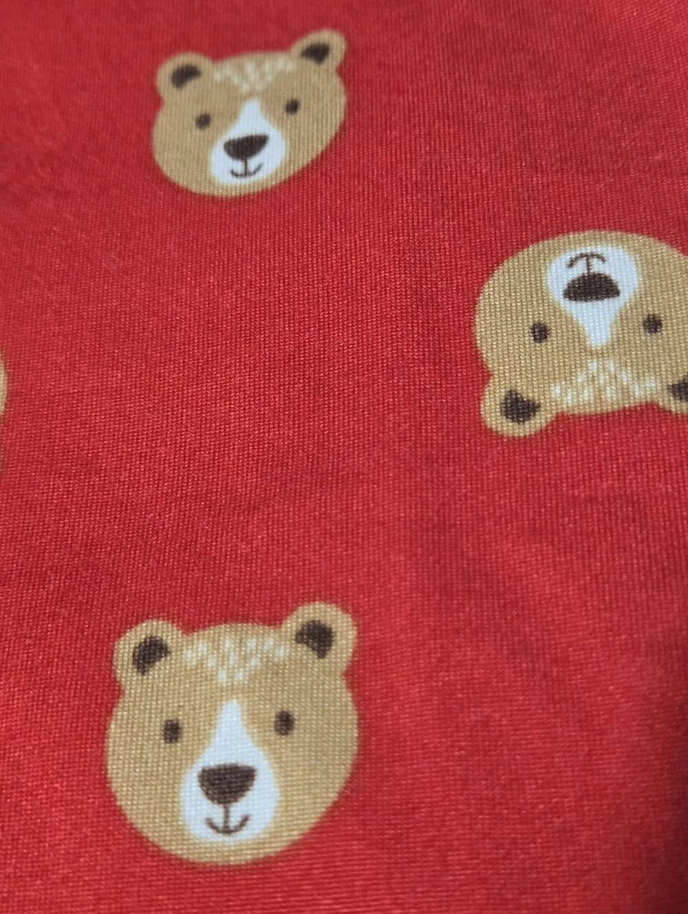 Set of 2 Matching Bear pajama set includes PJ Tops and PJ Bottoms toddler kid 3T